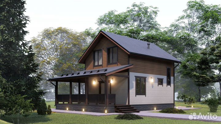 Каркасный домокомплект