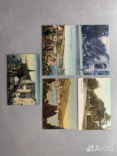 Старинные открытки Европы
