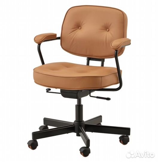 Alefjall IKEA, стул / кресло офисное, кожа