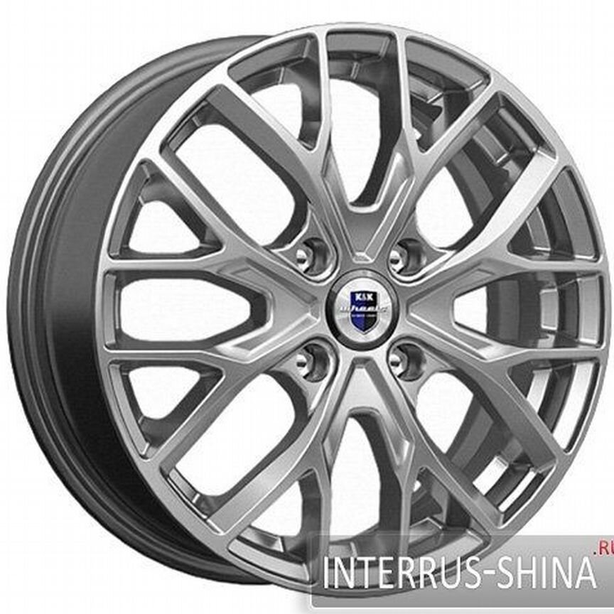 Диски K&K Лилиом 6x16 4x100 ET37 D60.1 Дарк платинум