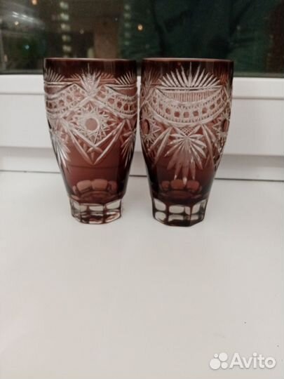 Бокалы марганцевые СССР
