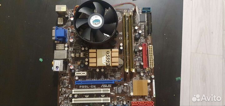 Комплект материнская плата процессор память