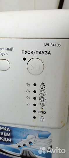 Стиральная машина Indesit iwub 4105