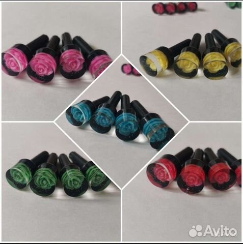 Кнопки дверей, салдатики, фиксаторы розочки ваз