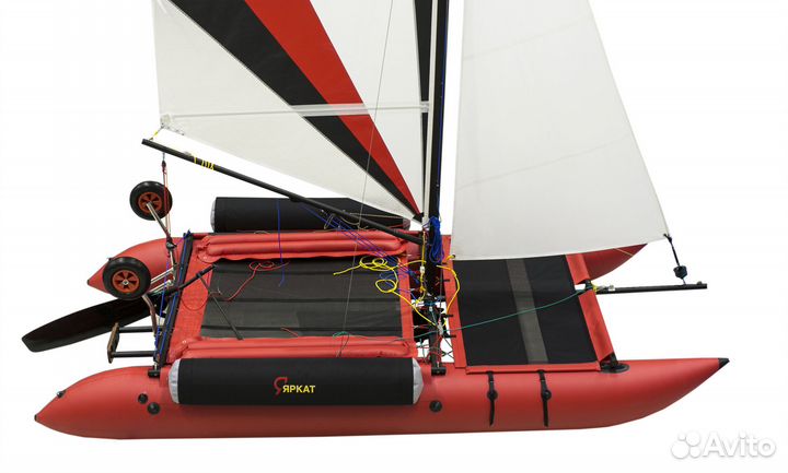 Надувной парусный катамаран Яркат 2023
