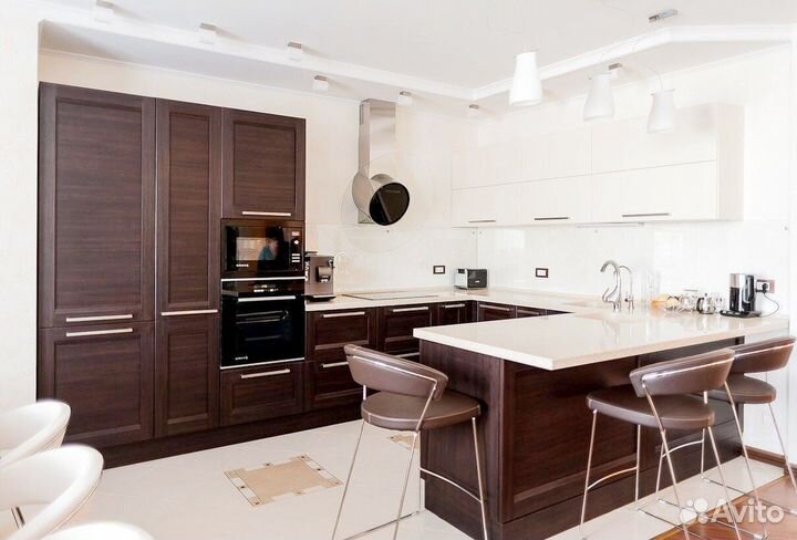 Современная кухня на заказ мдф фасады