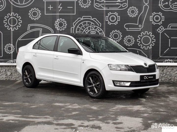 Skoda Rapid 1.6 AT, 2016, 49 500 км