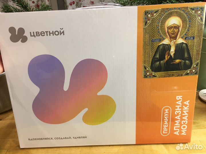 Алмазная мозаика Матрона