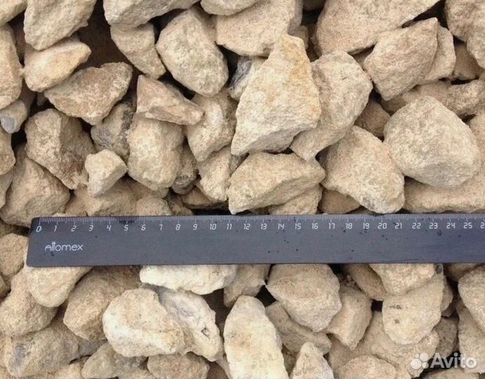 Щебень известняковый