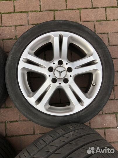 Диски R17 Mercedes 5x112 с резиной