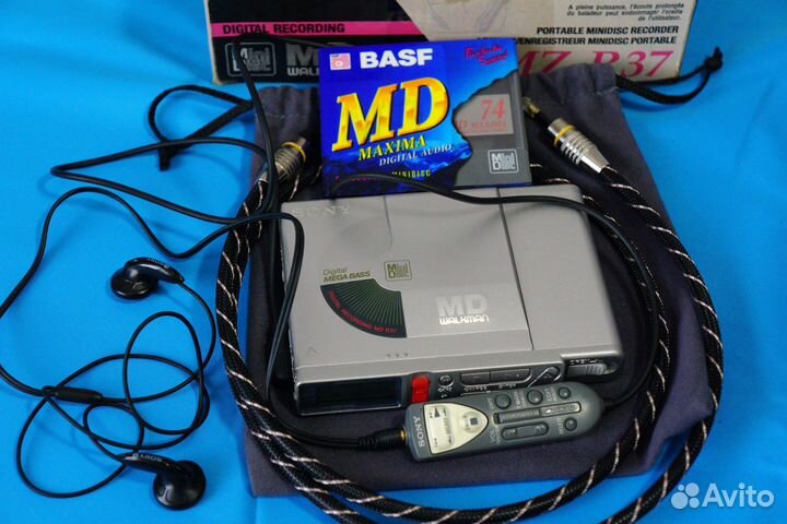 MD плеер sony mz-r37