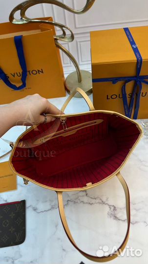 Сумка louis vuitton neverfull pm