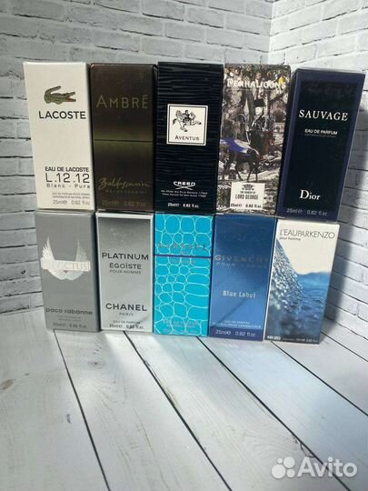 Парфюм мужской и унисекс ароматы