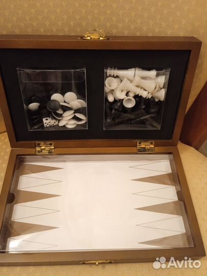 Шахматы, нарды, шашки портативные