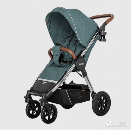 Прогулочная коляска с надувными колесами