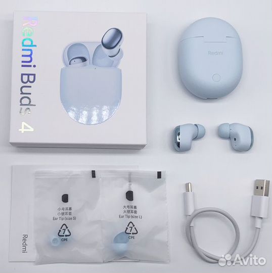TWS Bluetooth гарнитура Xiaomi Redmi Buds 4