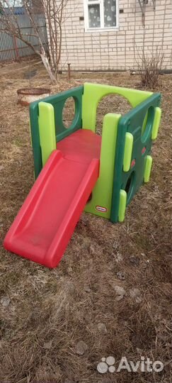 Игровой центр с горкой