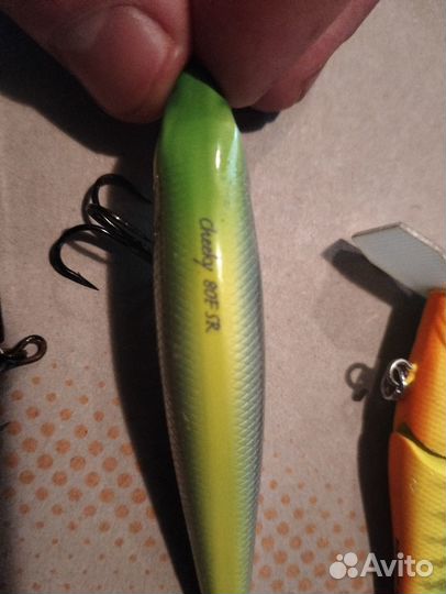 Набор воблеров бу