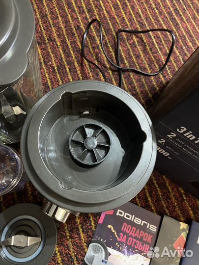 Блендер Polaris 3в1 новый