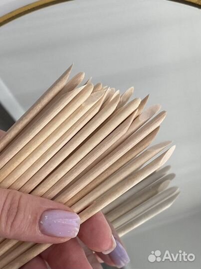 Апельсиновые палочки для маникюра 100шт