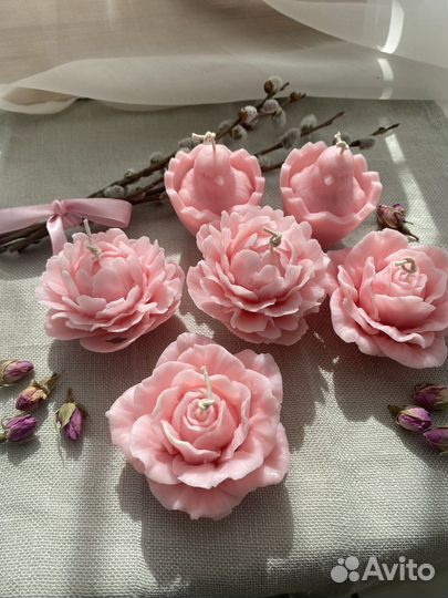 Пасхальные свечи в наборе