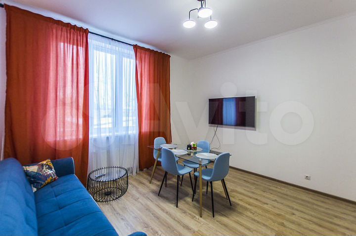 1-к. квартира, 42 м², 1/16 эт.