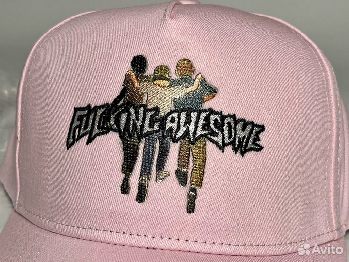 Fucking Awesome The Kids Are Alright Cap Pink