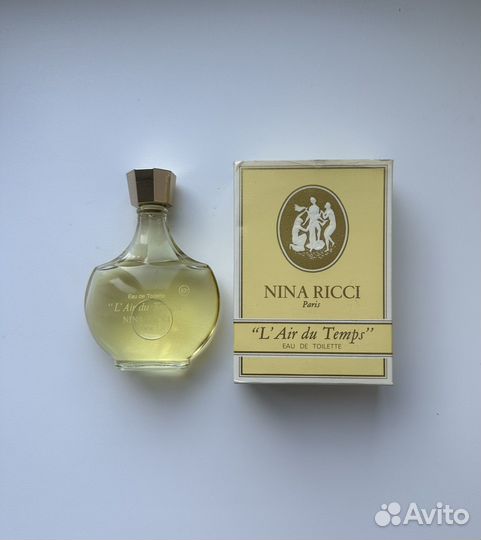 Nina Ricci L'Air du Temps 50 мл сплеш винтаж