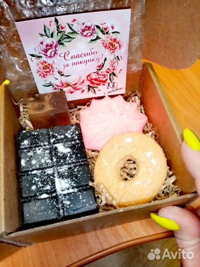 Набор мыла ручной работы