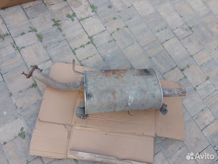 Глушитель задняя часть Chery Fora A21