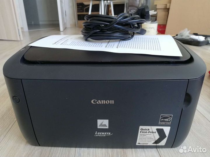 Принтер Canon LBP6020b-аналог HP1102+новый картрид