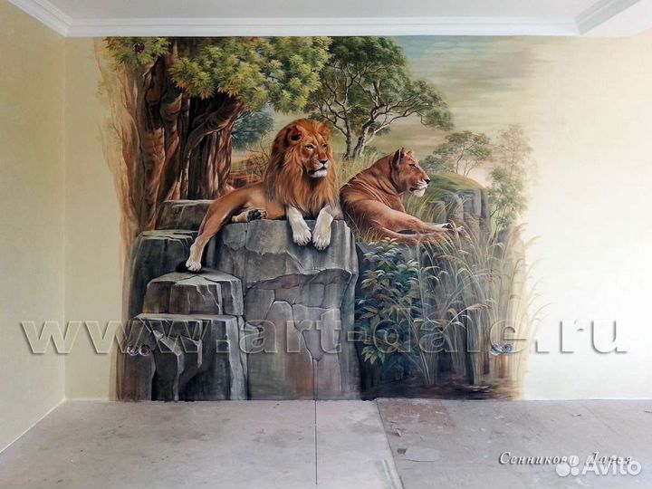 Роспись стен