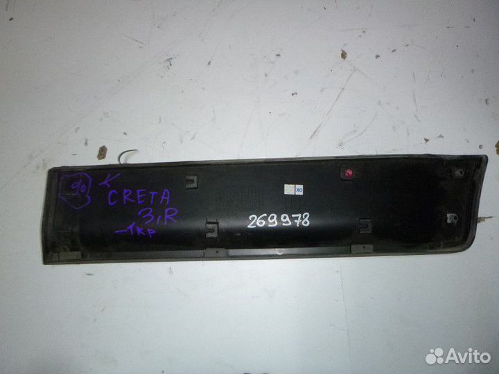 Накладка задней правой двери hyundai creta 2016