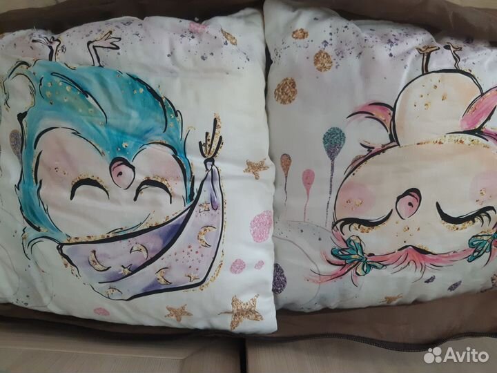 Бортики подушки