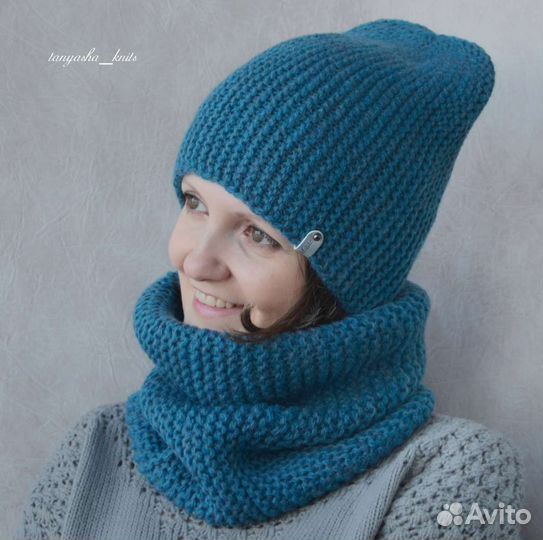 Комплекты на осень/весну Шапочка и Снуд