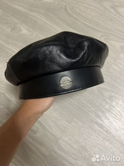 Кожанный берет (натуральная кожа)