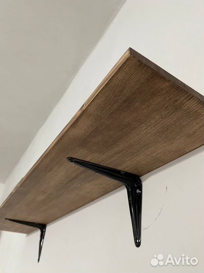 Деревянная полочка под маслом (80 см)