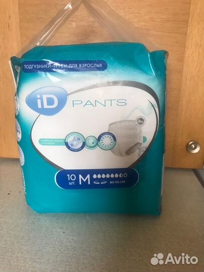 Трусы урологические iD Pants Premium М новые 10 шт