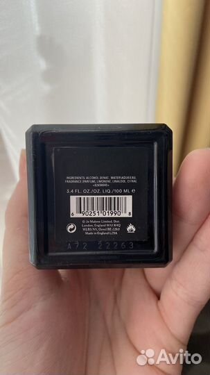 Одеколон Jo Malone London OUD & bergamot