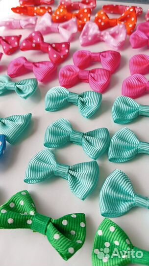 Бантики для украшения 40 шт