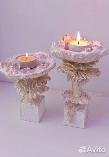 Подсвечник Гриб, подставка для благовоний