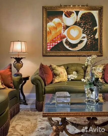 Алмазная мозаика на подрамнике натюрморт 40*50