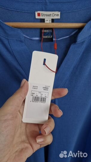 Блузка женская 50 52 Германия трикотажная новая