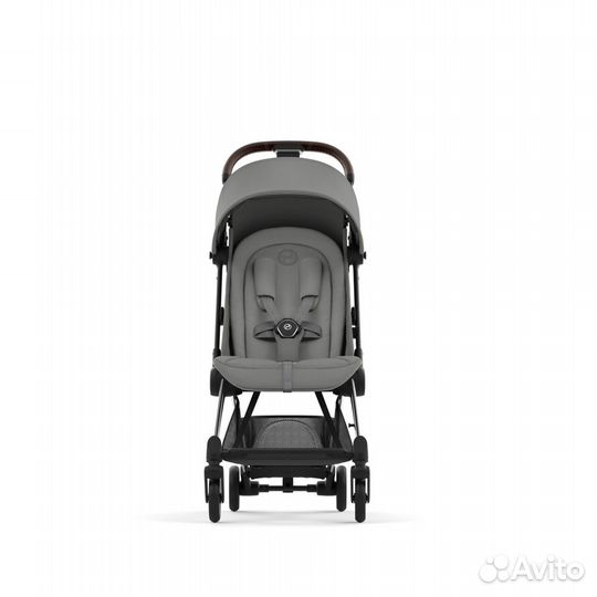 Коляска Cybex Coya Mirage Grey (шасси Chrome)