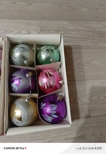 Елочные игрушки СССР