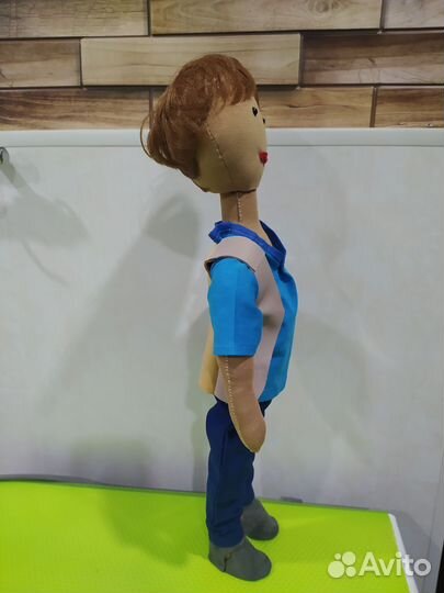 Текстильная игровая кукла