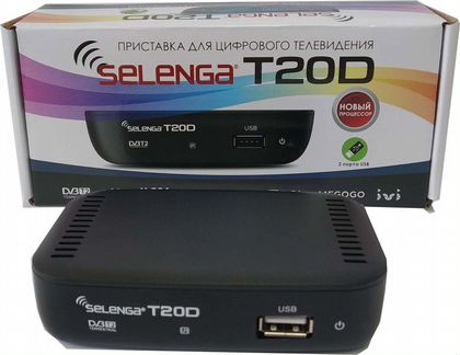 Цифровая приставка Selenga T20Di (DVB-T2/C)