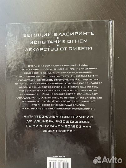 Бегущий в лабиринте. Джеймс Дэшнер