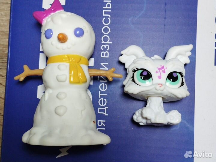 Снеговик и собака, lps