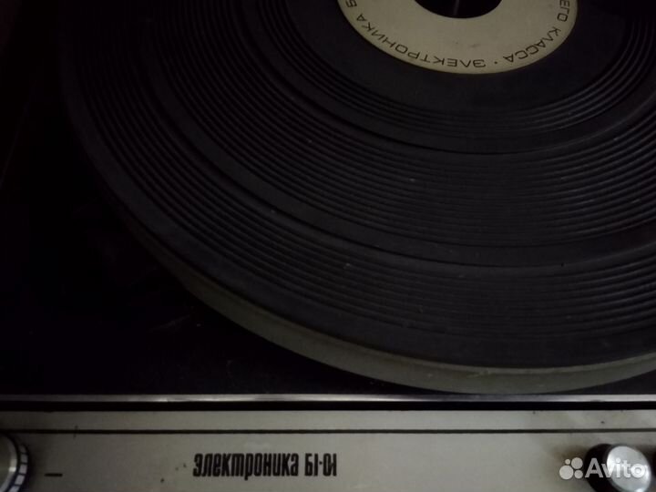 Проигрыватель винила СССР электроника б1/01